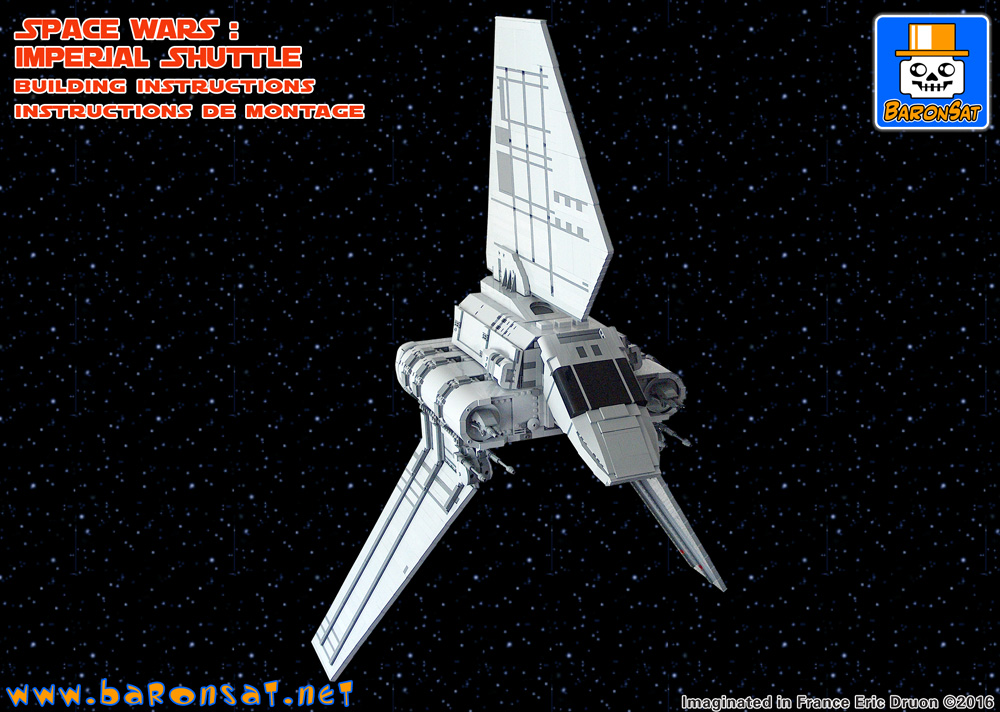 lego imperial shuttle custom building instructions