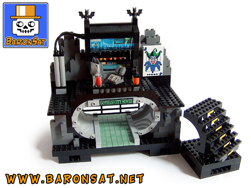 Lego moc Batcave Computer Custom Model