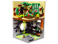 Lego moc Poison Ivy Greenhouse Custom Model