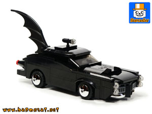Lego moc 1950s Batmobile Custom Model