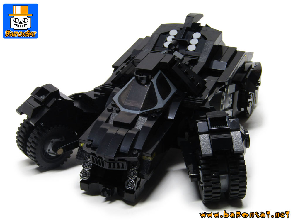 Lego moc Rocksteady Batmobile Custom Model