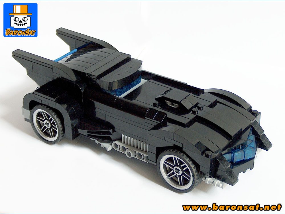 Lego moc the Batman Batmobile Custom Model