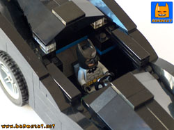 Lego moc TNBA Batmobile Top