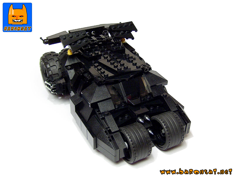 Lego moc Batman Begins Batmobile Custom Model
