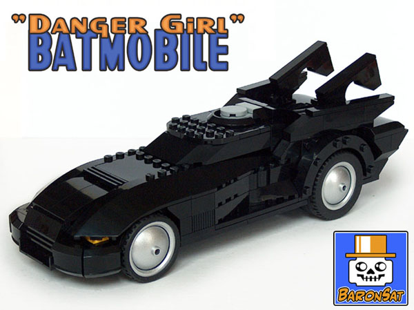 Lego moc Danger Girl Batmobile Custom Model