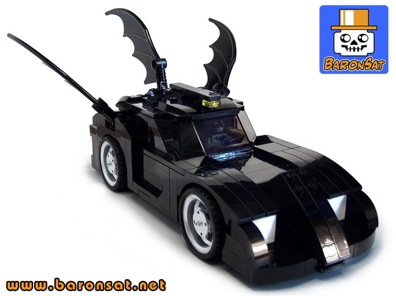 Lego moc Sportscar Batmobile Custom Model