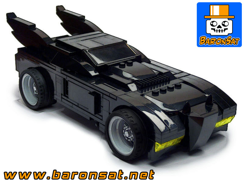 Lego moc Bond Batmobile Custom Model