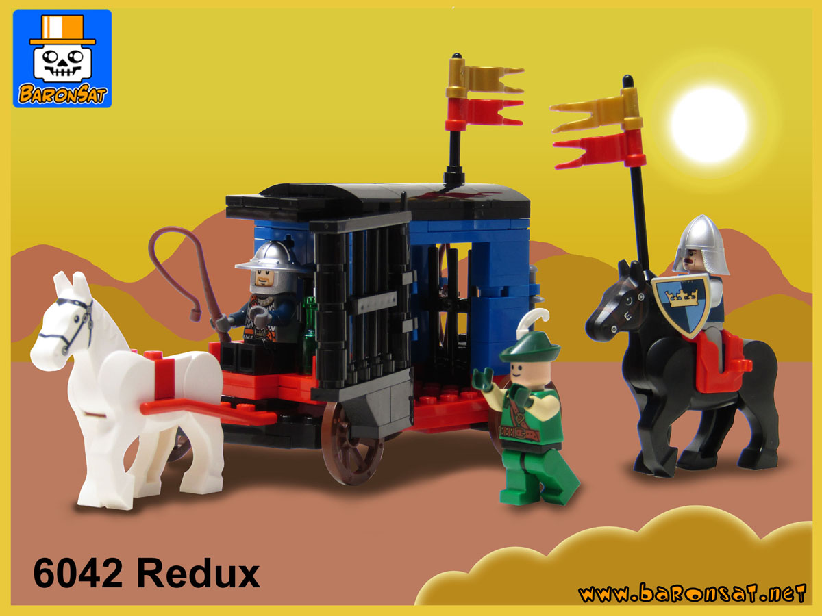 Lego moc 6042 Dungeon Hunters & 6057 Sea Serpent Redux