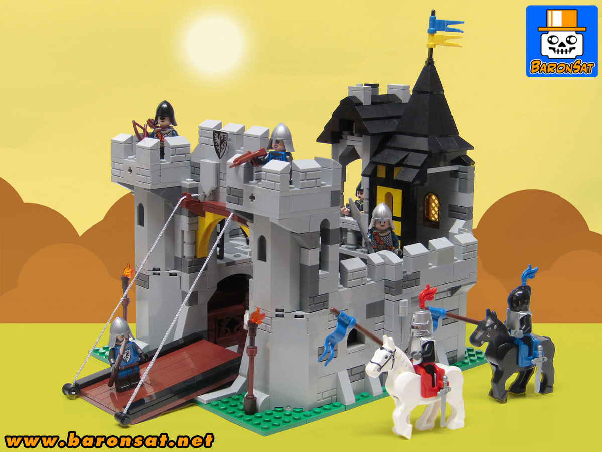 Lego moc 6074 Falcon Fortress Redux