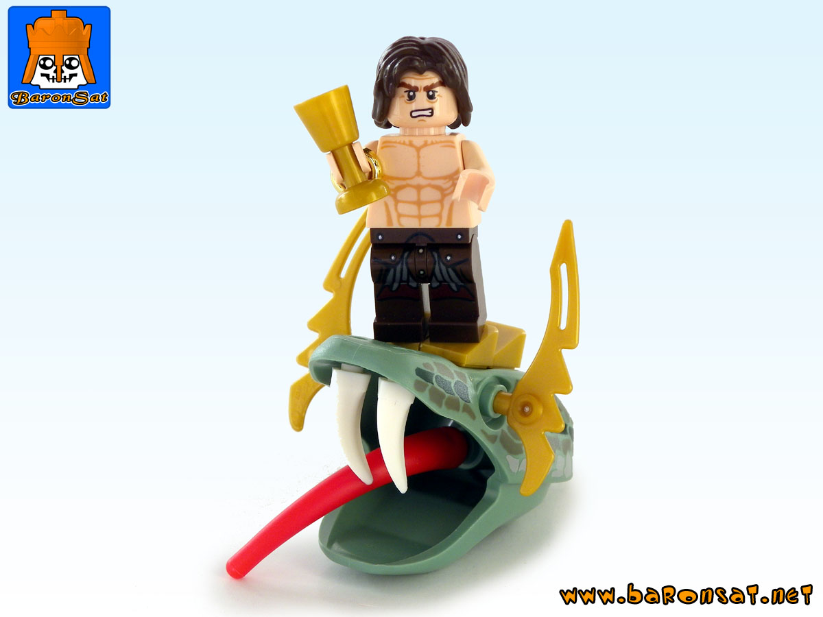 Lego moc CONAN THE BARBARIAN VS ORCS