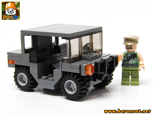 Lego moc Mini Hummer Military Love