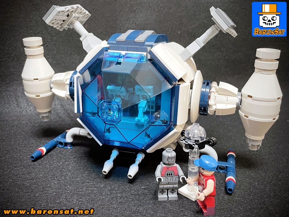 Lego moc Captain Future Cosmoliner Interior