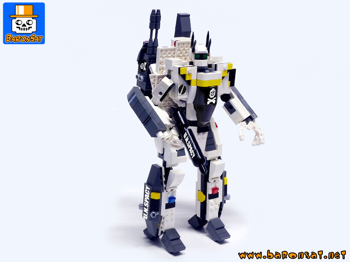 Lego moc Valkyrie VF-1S Updated custom model Robot Mode