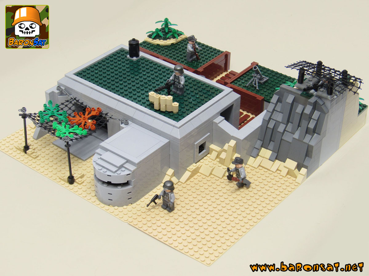 Lego moc D-day diorama custom model