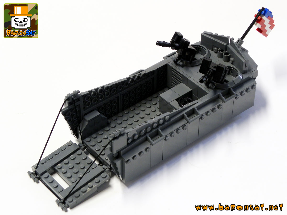 Lego moc US Higgins Boat Open Ramp
