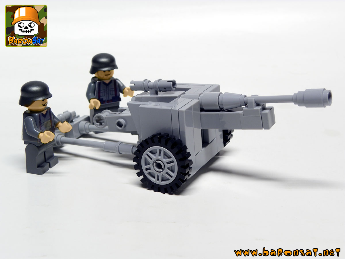 Lego moc ww2 Pak 38 Gun custom model