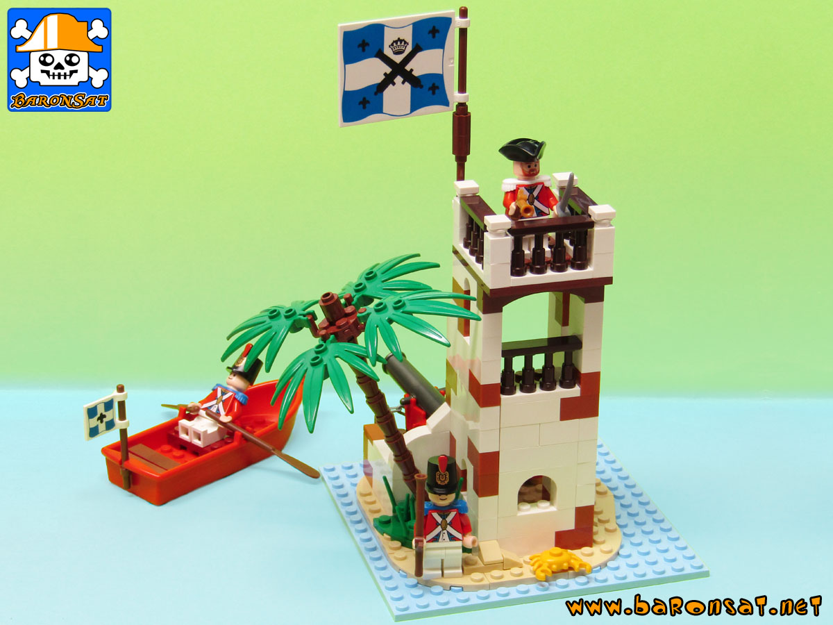 Lego moc Saber Island Modern custom model