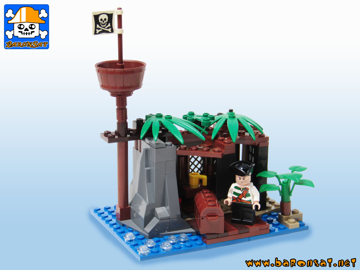 Lego moc Smuggler Shack Front View