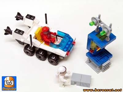 Modern 6927 all terrain vehicle moc lego top