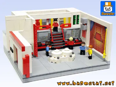 Lego moc ncc-1701 engineering room