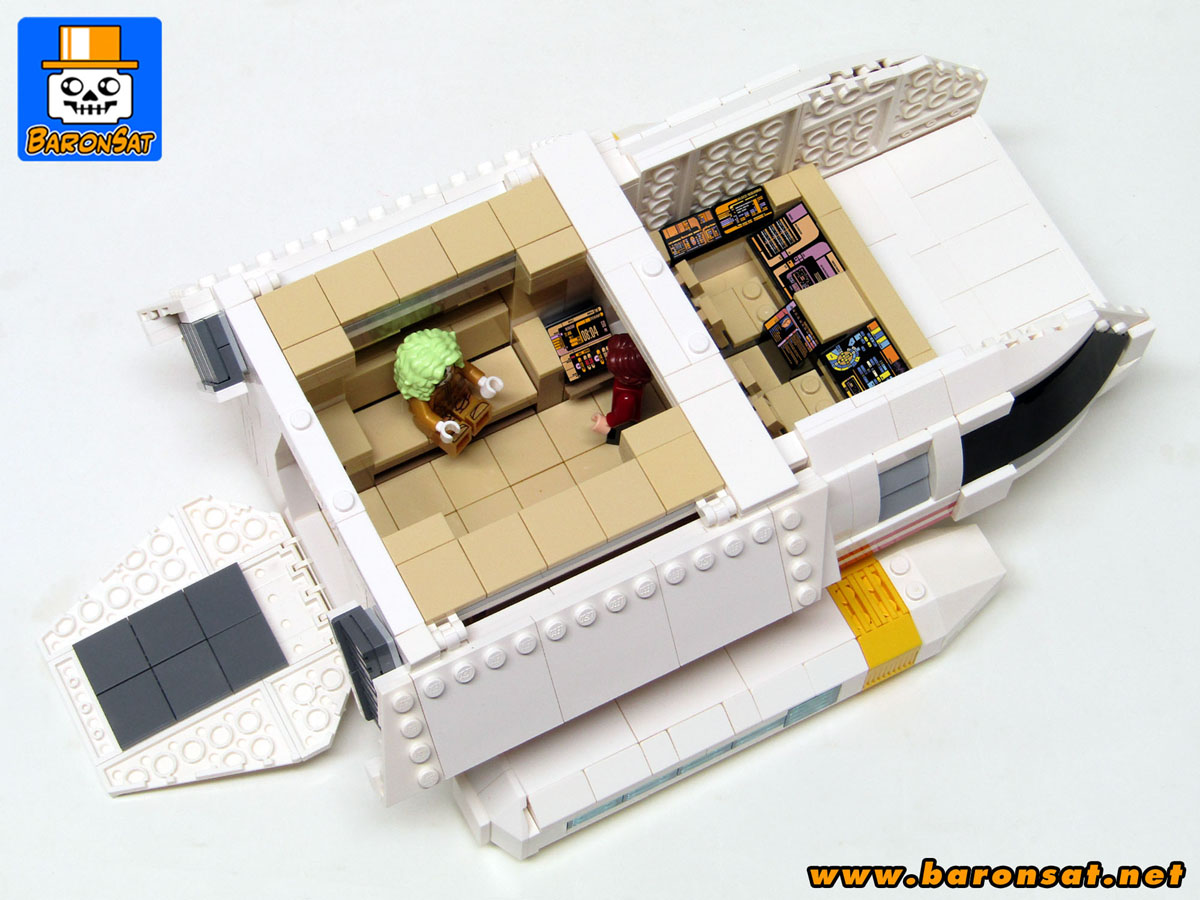 Lego moc Star Trek Next Generation Shuttle