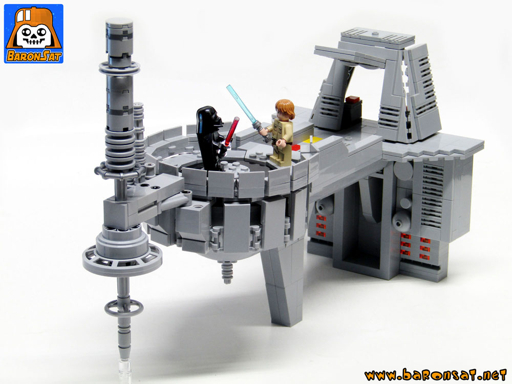 Lego moc Cloud City Gantry Luke vs Vador