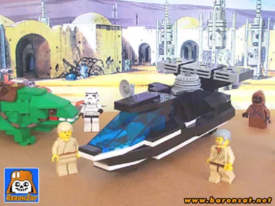 Lego Landspeeder V-35 MOC custom Model Lego Landspeeder V-35 MOC custom Model