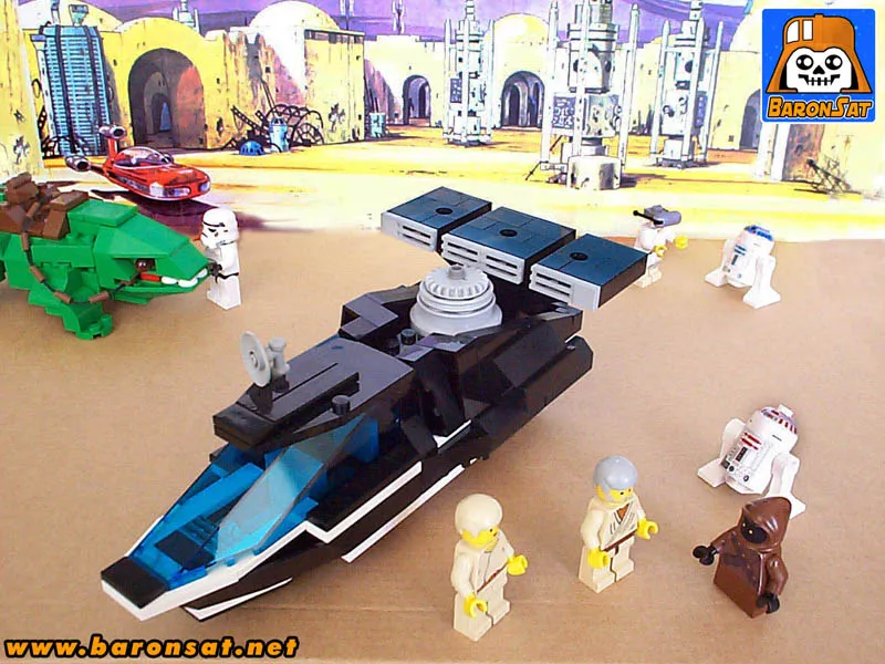 Lego moc Landpseeder Mos Eisley