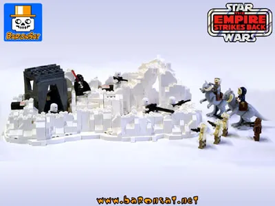 Lego imperial attack base kenner MOC custom Model lego imperial attack base kenner model moc