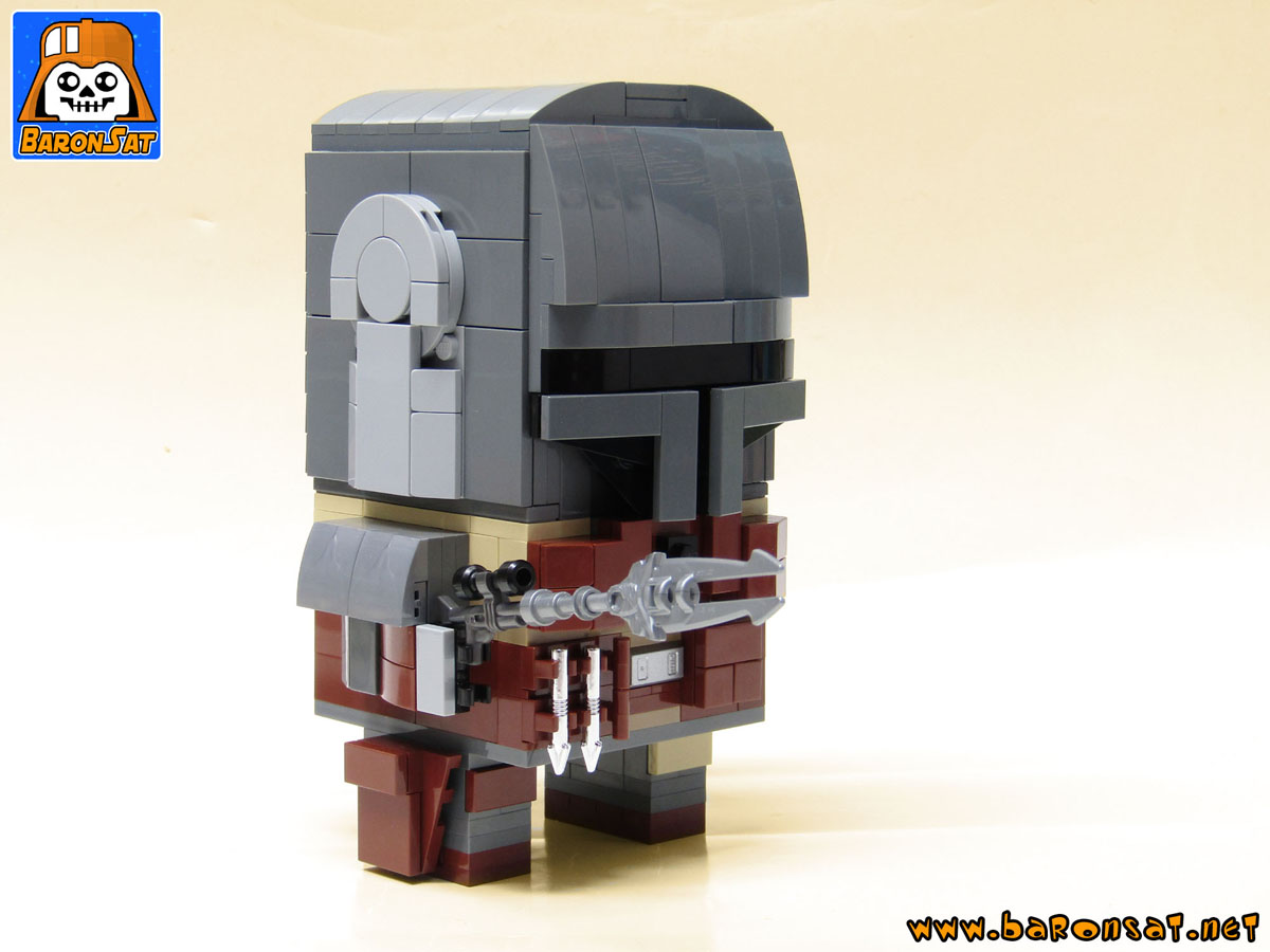 Lego moc Large Mandalorian Brickheadz