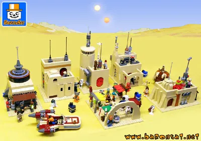 Lego Mos Eisley Village MOC custom Model Lego Mos Eisley Village MOC custom Model