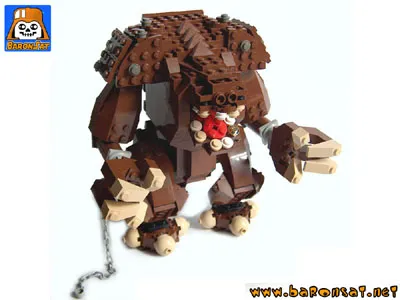 Lego Rancor Brick MOC custom Model lego rancor custom model moc