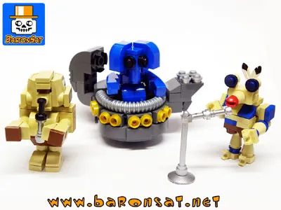 Lego Rebo Band Brick Figures MOC custom Model lego max rebo band brick figures moc