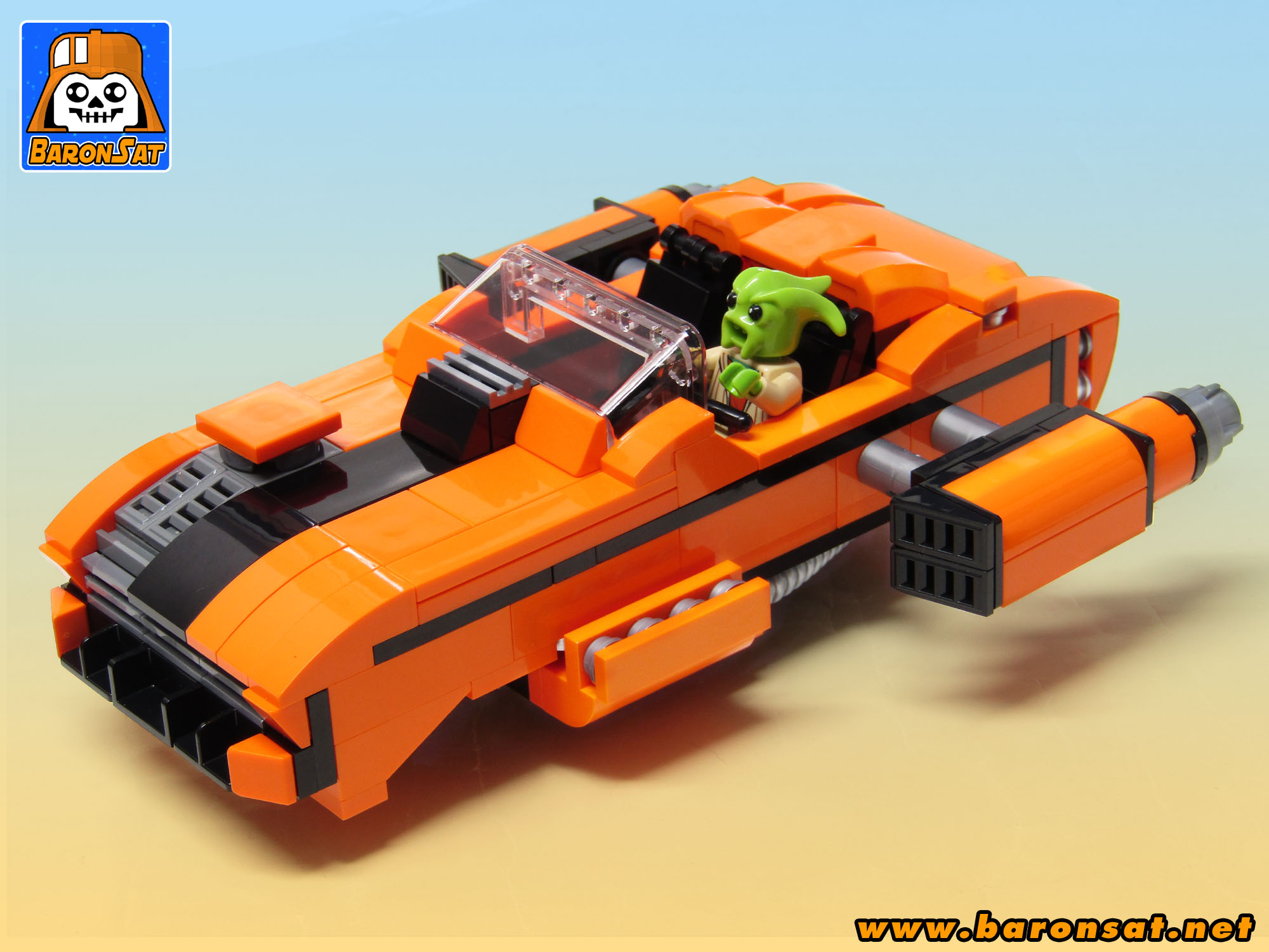 Lego landspeeder hot sale moc