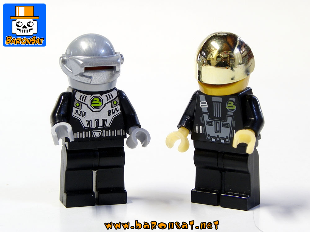 Lego moc Star Wars Daft Punk Minifigures