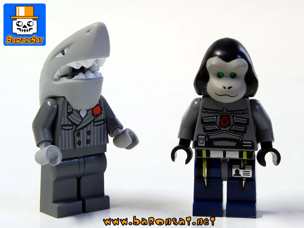 Lego moc Star Wars Shark & Ape Man Minifigures