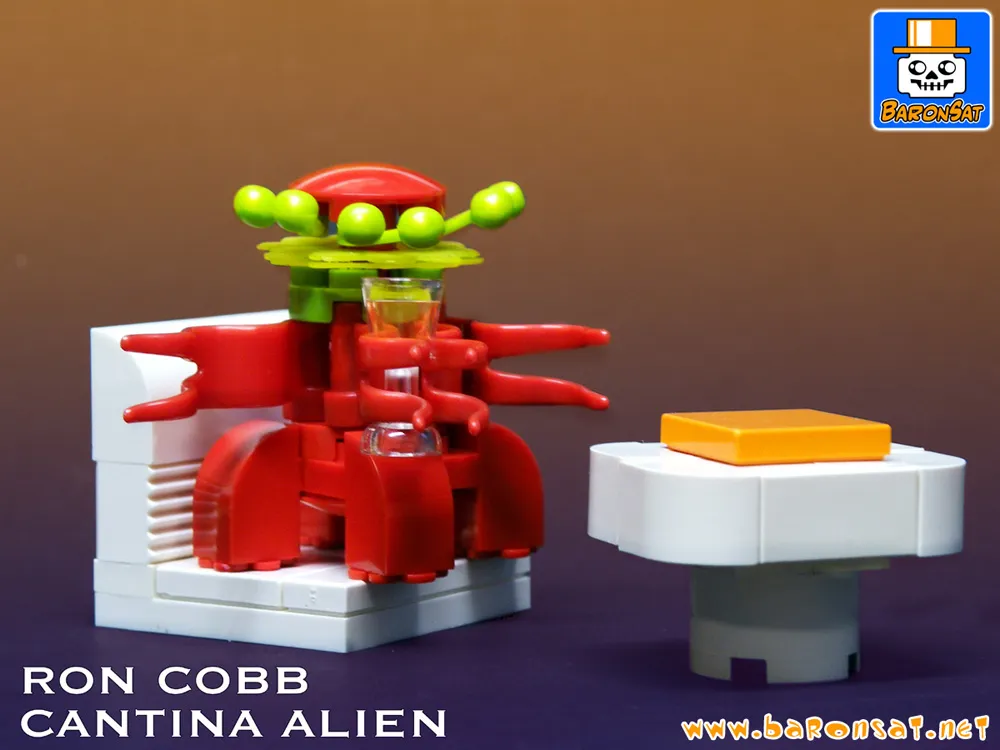 Lego moc Star Wars Minifigures Ron Cobb Plant Alien Revwien