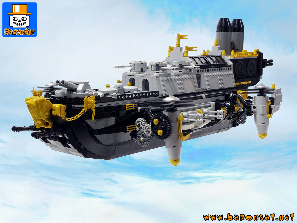 Lego moc steampunk & Victorain custom models made of bricks