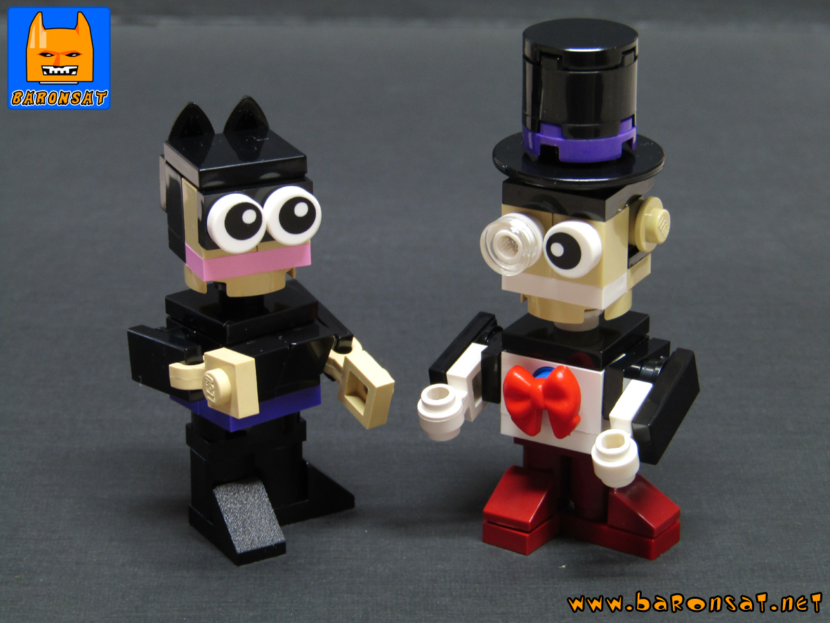 Lego moc mini DC Catwoman Penguin