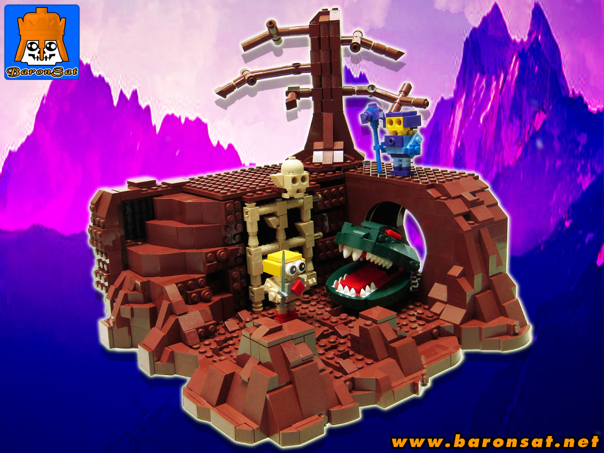 Lego moc mini Motu Fright Zone