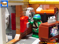 TMNT Leonardo Phone Lego moc