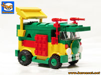 TMNT Party Wagon Lego moc