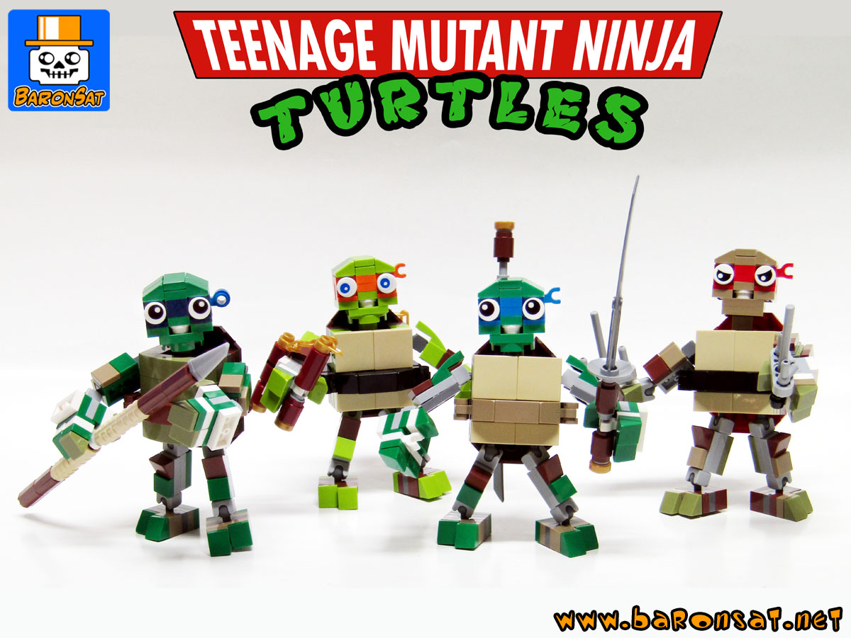 Lego moc TMNT custom models