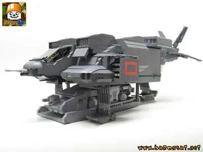 forbidden planet custom moc models made of lego bricks