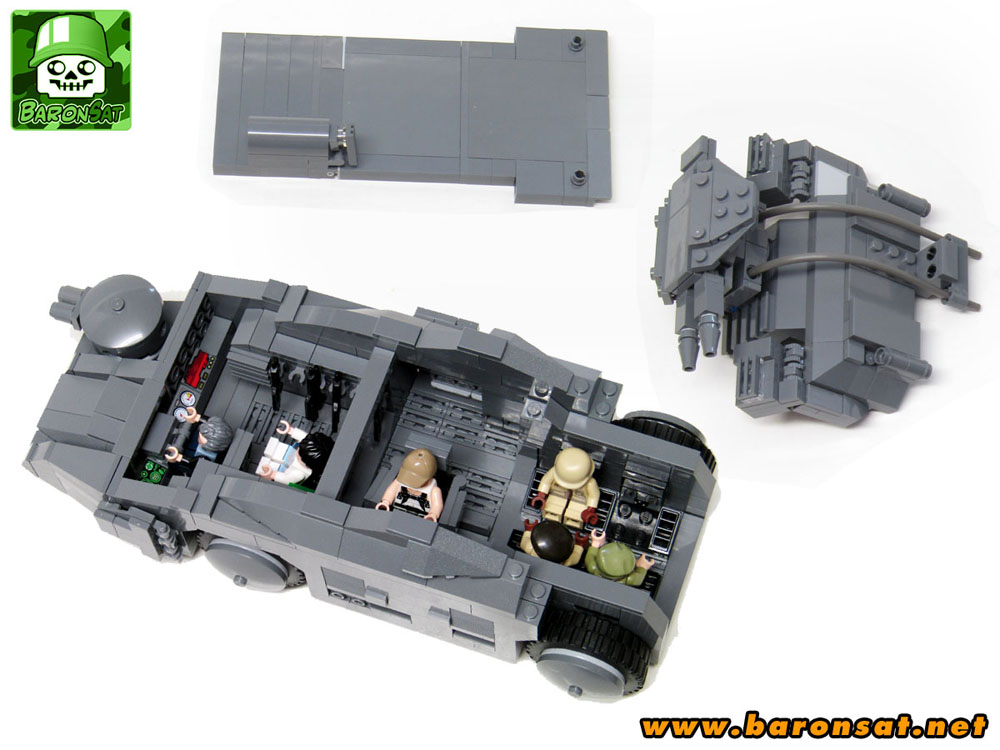 Lego moc Aliens APC Interior