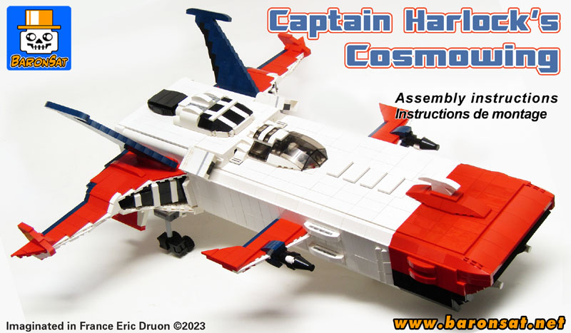 Lego moc Harlock Aviscoupe Building Instructions