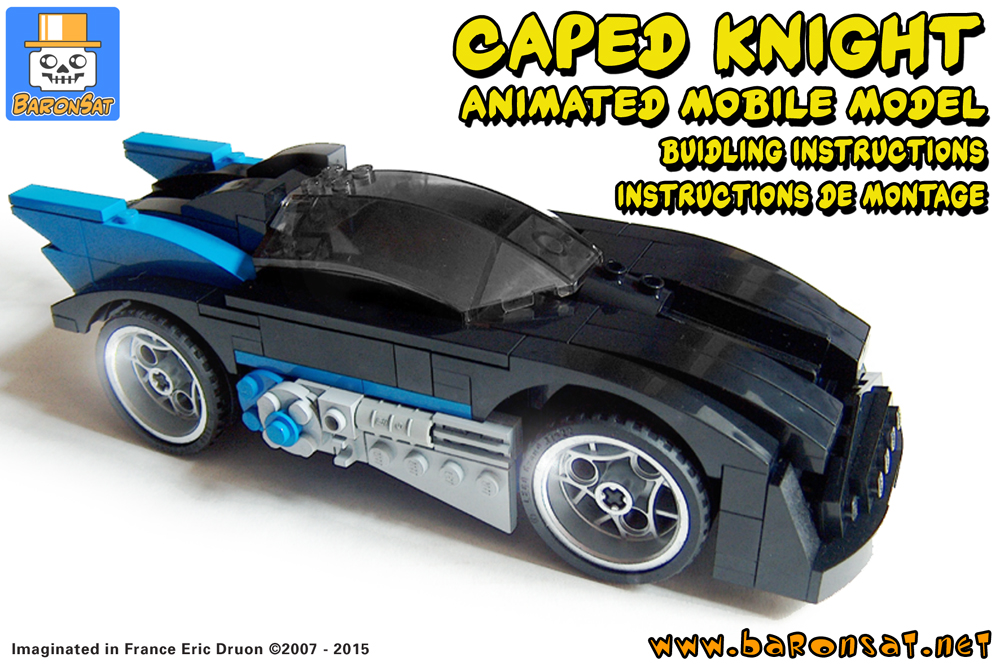 Lego Bricks Custom Model Batmobile The Batman 1