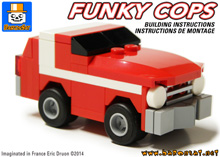 Lego Bricks Custom Model Famous Movies Starsky & Hutch