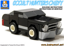 Lego Bricks Custom Model Famous Movies Supernatural