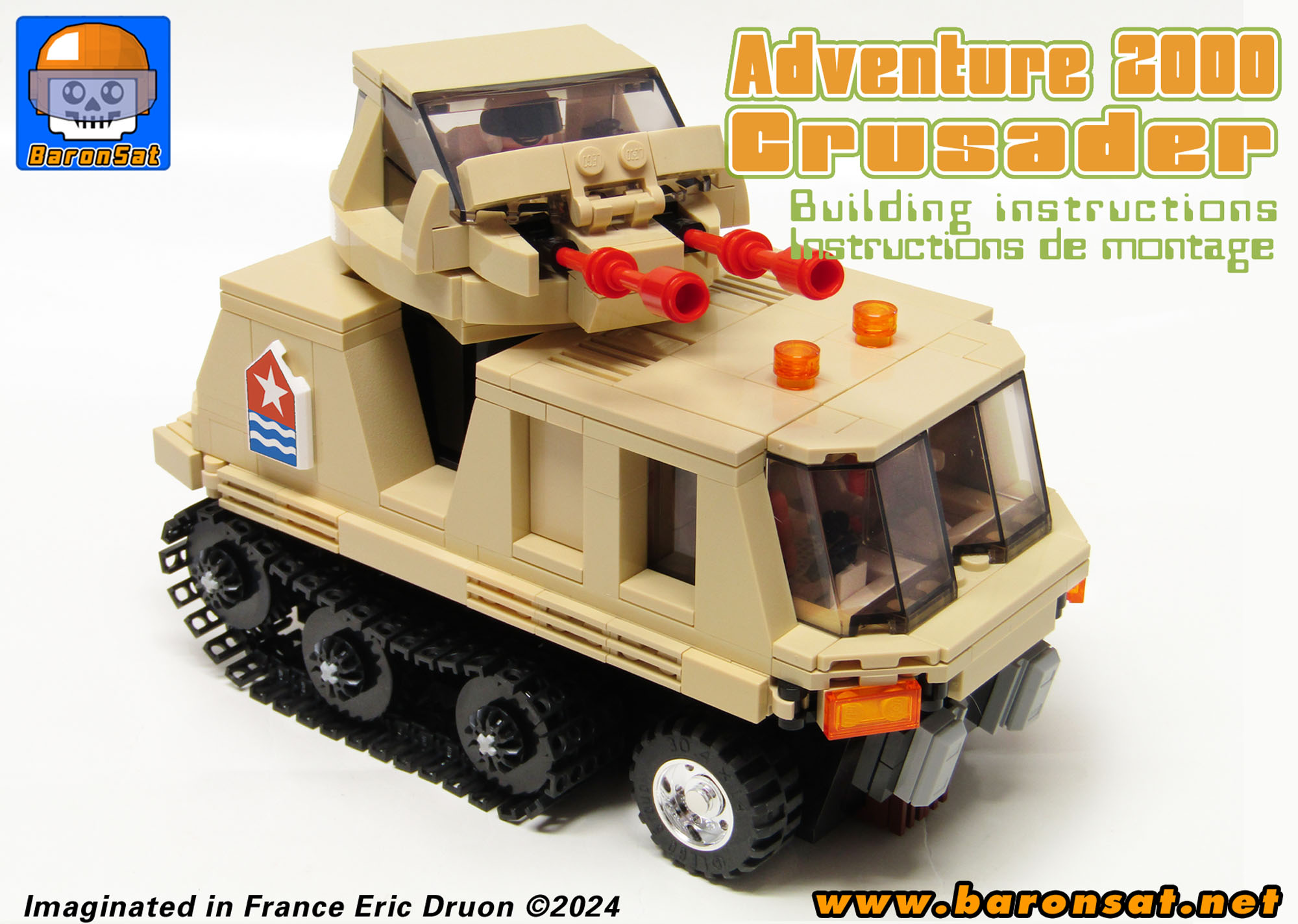 Adventure 2000 crusader lego moc Matchbox